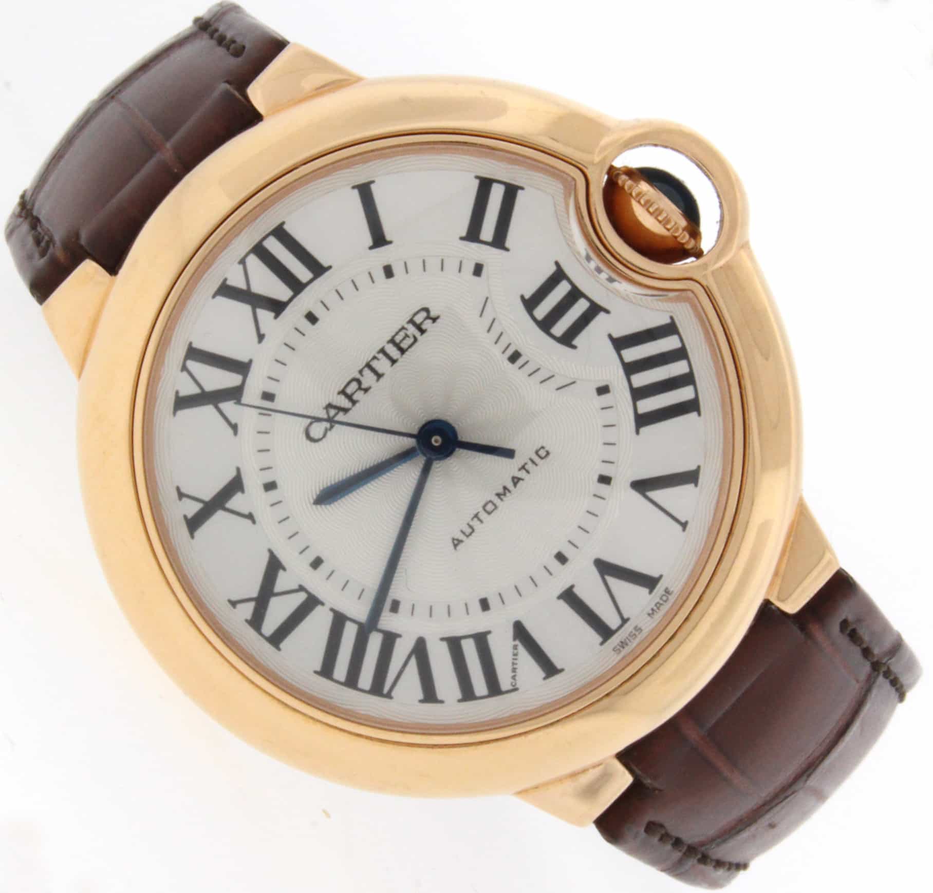 Cartier Ballon Bleu Midsize 36MM 18K Rose Automatic Watch W6900456 - Image 4