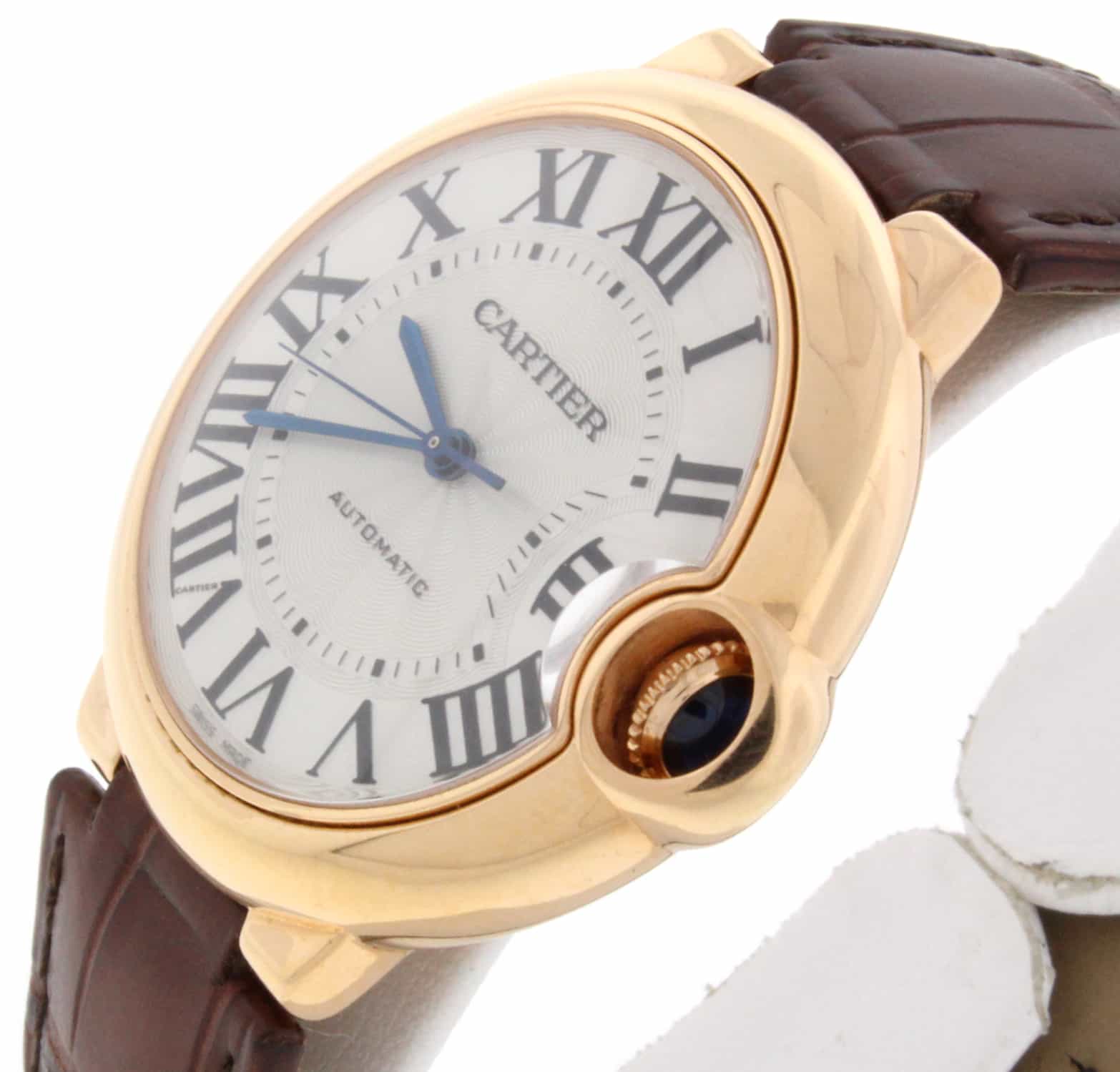 Cartier Ballon Bleu Midsize 36MM 18K Rose Automatic Watch W6900456 - Image 5