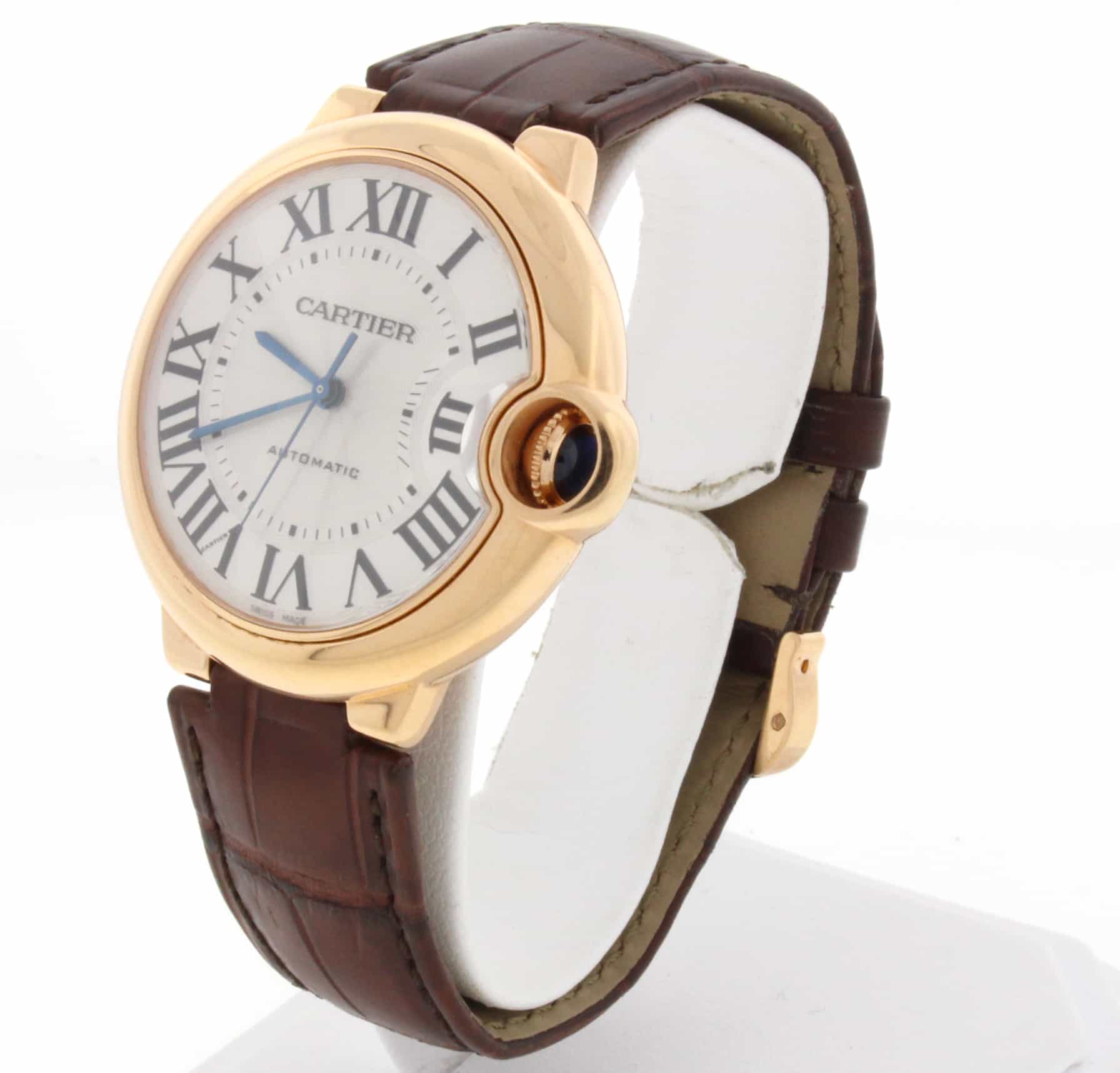 Cartier Ballon Bleu Midsize 36MM 18K Rose Automatic Watch W6900456 - Image 7