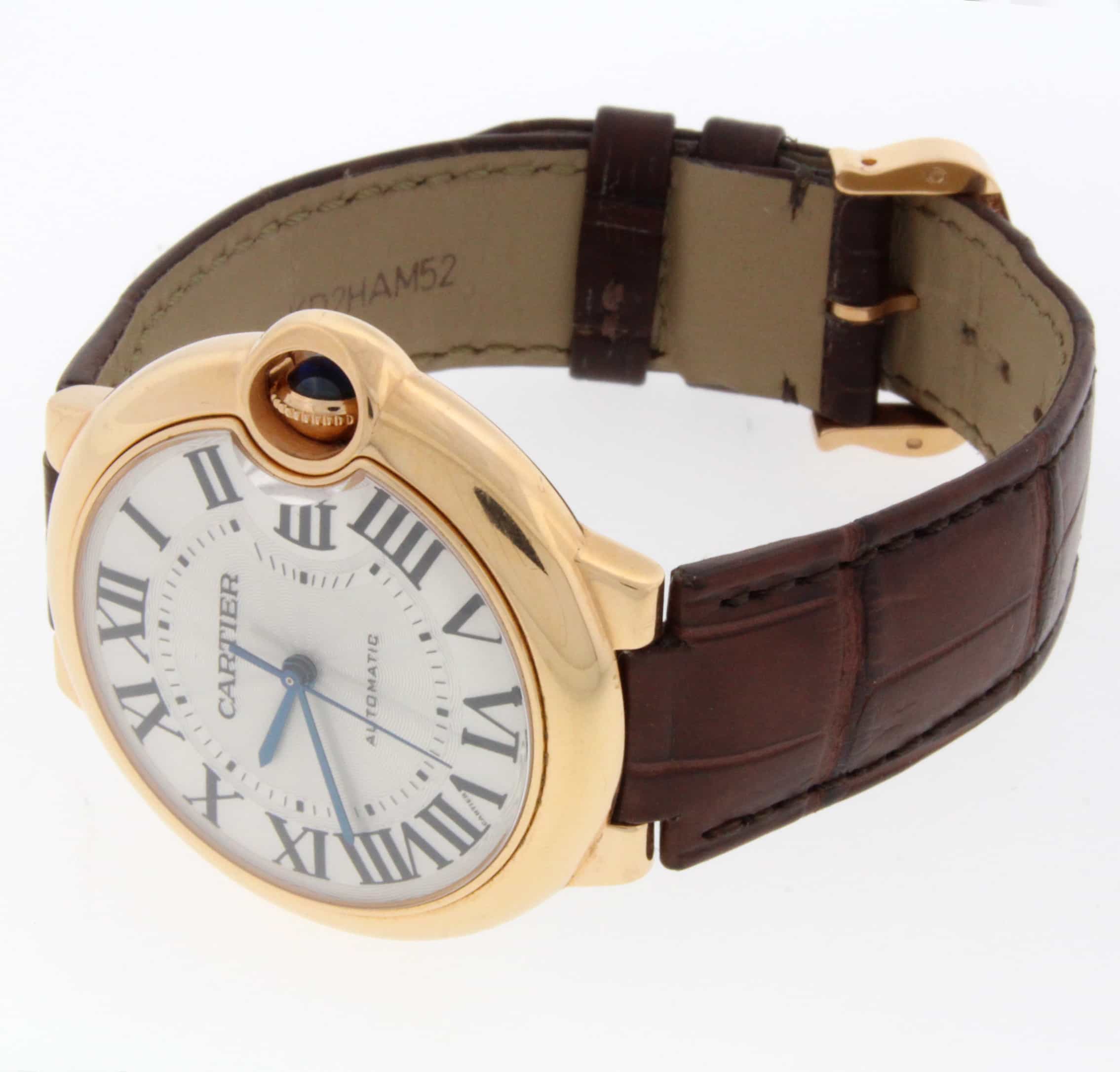 Cartier Ballon Bleu Midsize 36MM 18K Rose Automatic Watch W6900456 - Image 8