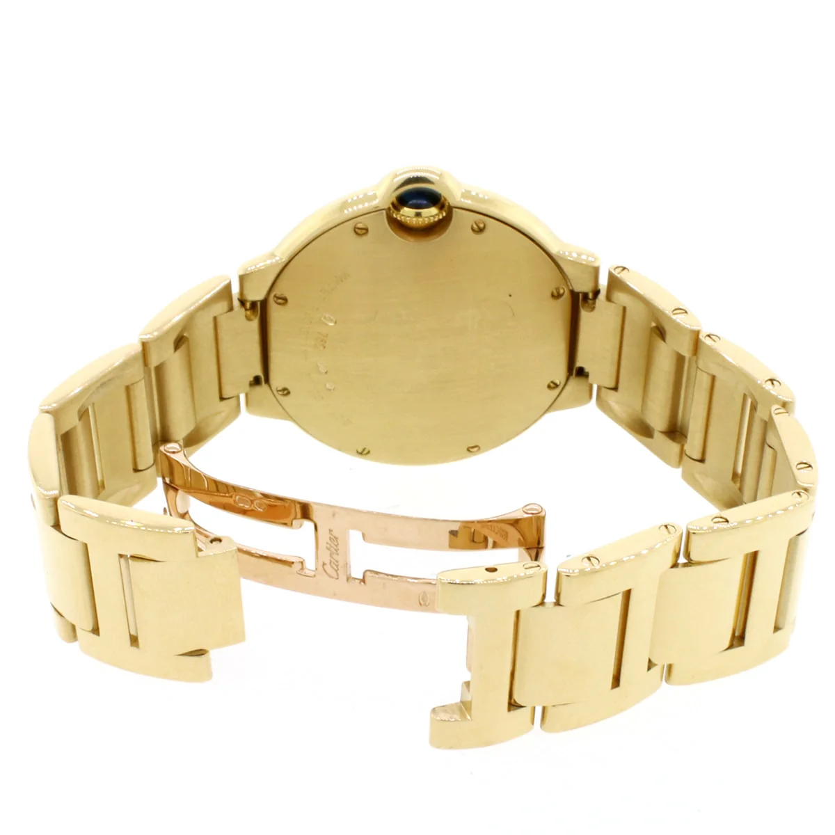 Cartier Ballon Bleu Midsize 36mm Yellow Gold Automatic Watch W69003Z2 - Image 5