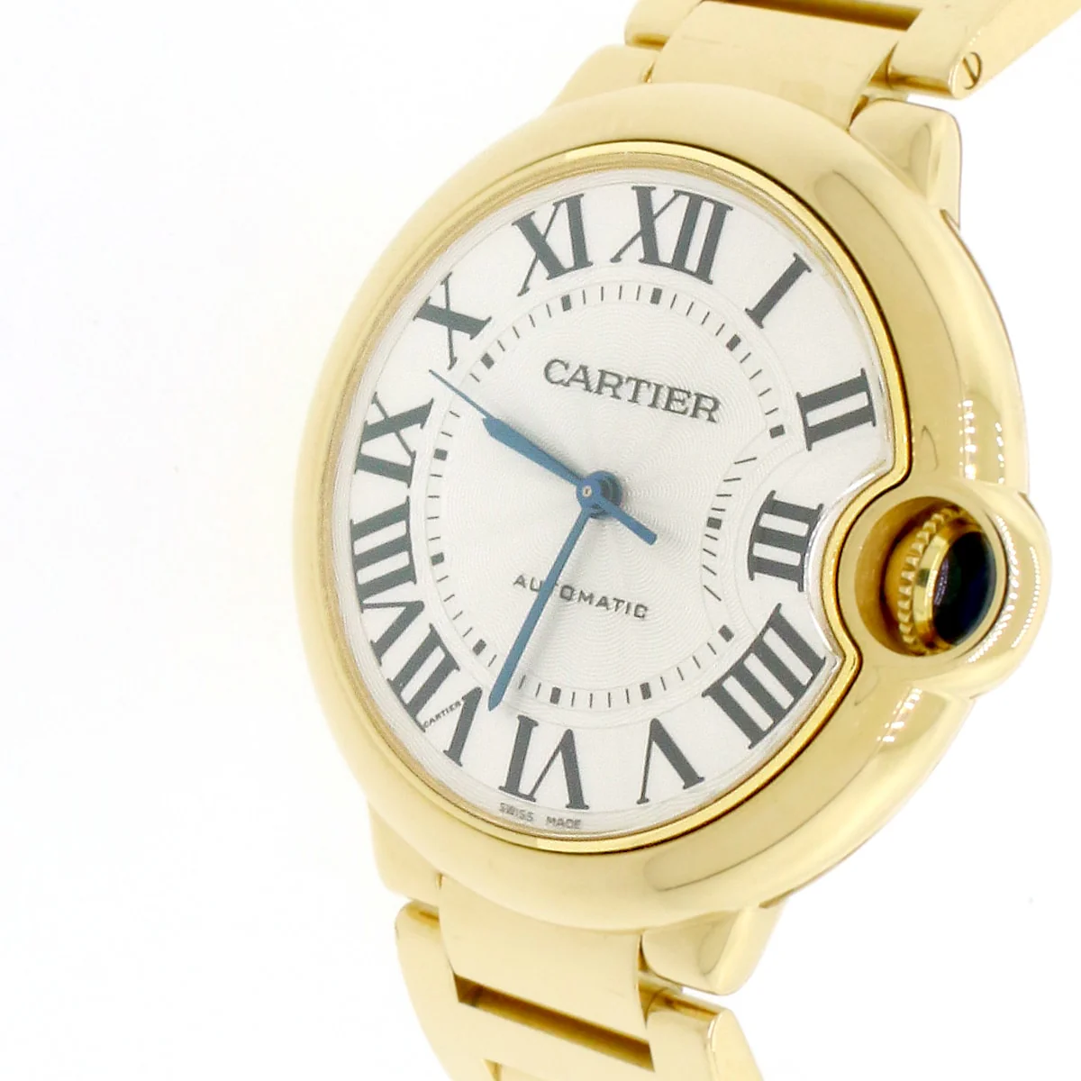 Cartier Ballon Bleu Midsize 36mm Yellow Gold Automatic Watch W69003Z2 - Image 6