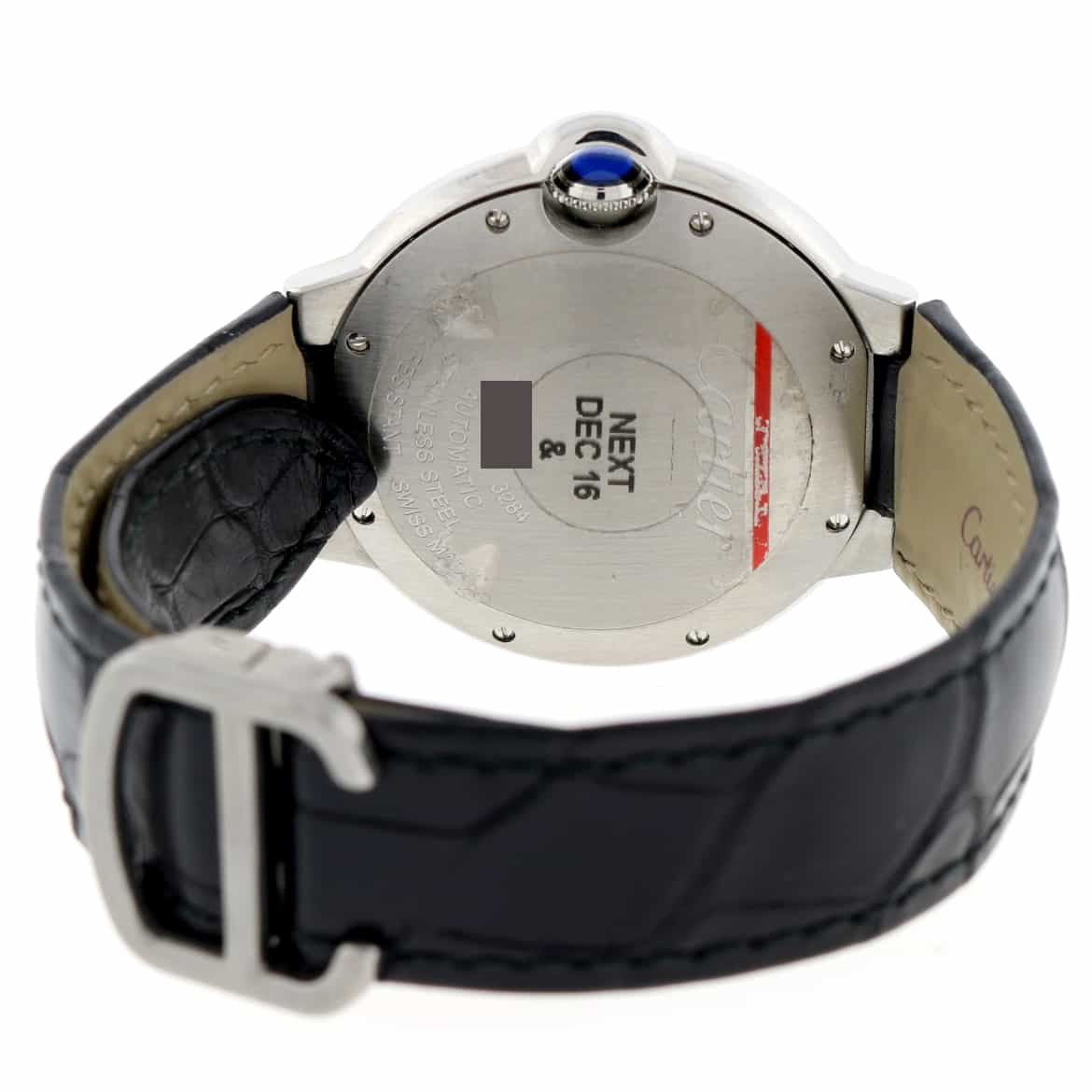 Cartier Ballon Bleu Silver Roman Dial 36MM Automatic Stainless Steel Ladies Watch W69017Z4 - Image 8