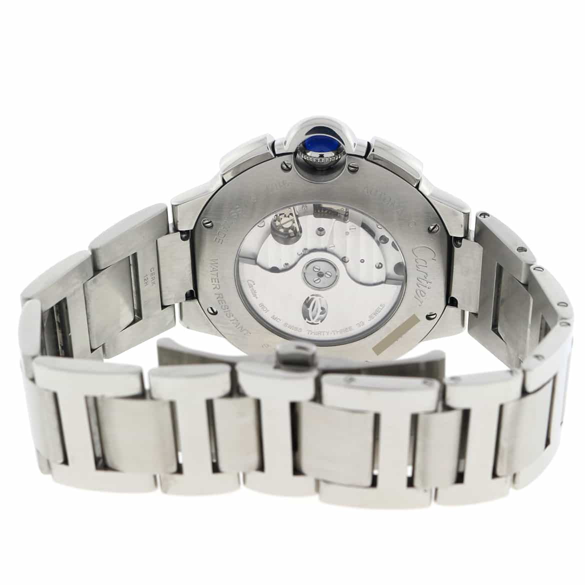 Cartier Ballon Bleu XL Chronograph Silver Dial 44MM Automatic Stainless Steel Mens Watch W6920076 - Image 10