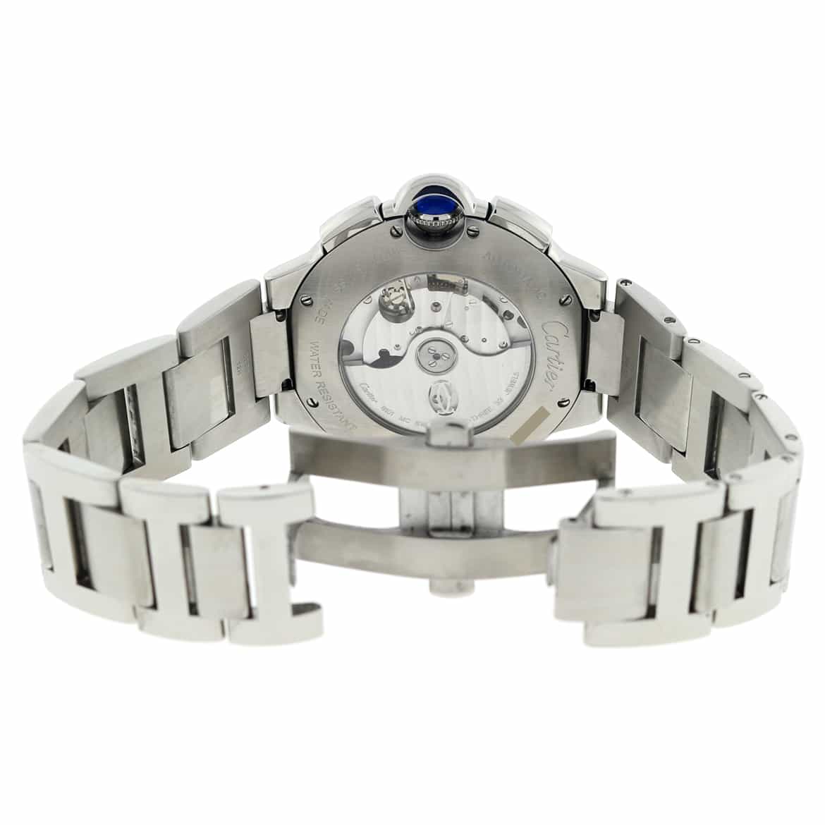 Cartier Ballon Bleu XL Chronograph Silver Dial 44MM Automatic Stainless Steel Mens Watch W6920076 - Image 11