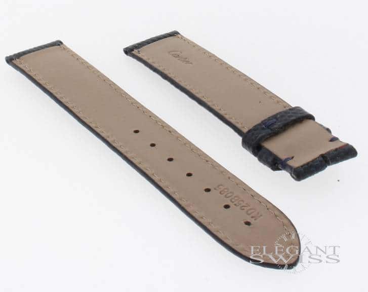 Cartier Blue Crocodile 20mm Strap KD22BF62, Sale Priced! 100% Authentic! - Image 3