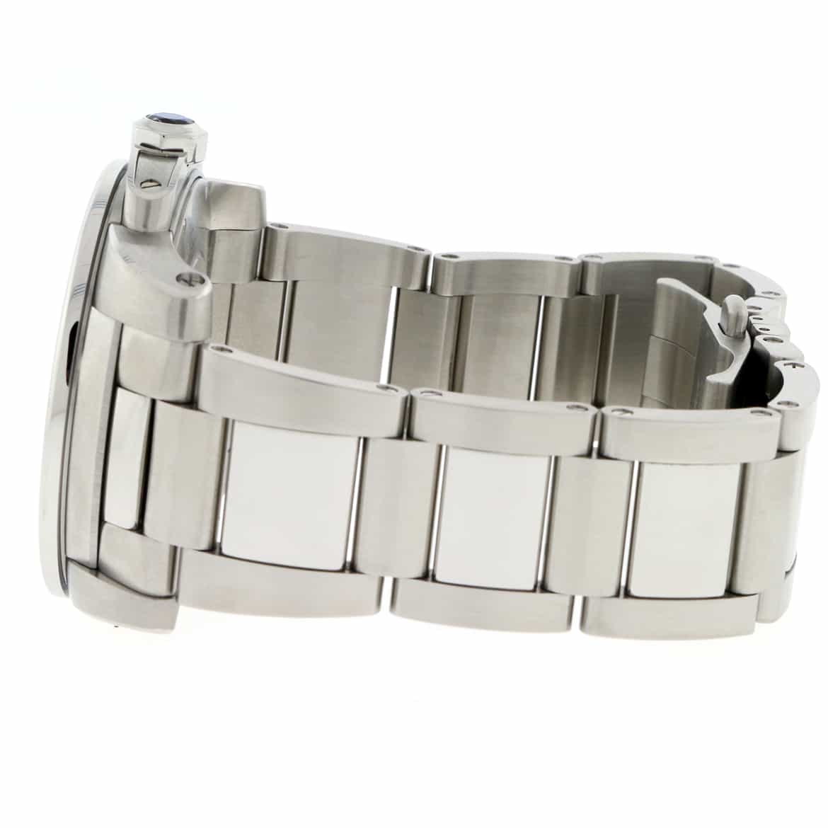 Cartier Calibre 42MM Silver Roman Dial Automatic Stainless Steel Mens Watch W7100015 - Image 6