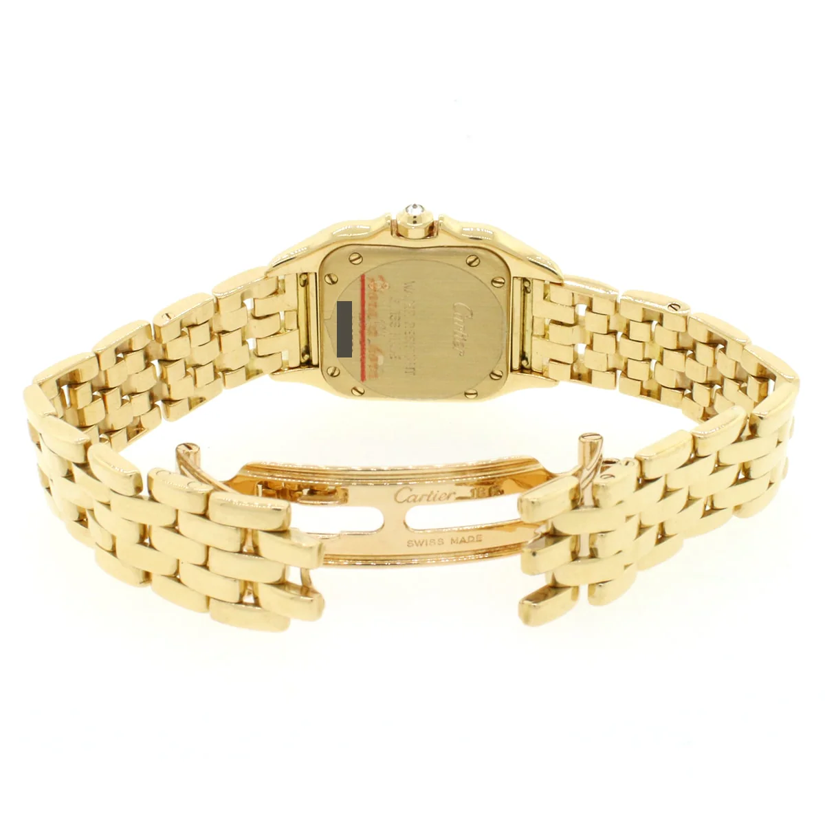 Cartier Panthere 18K Yellow Gold Factory Diamond 22mm Ladies Watch 1280 2 - Image 5