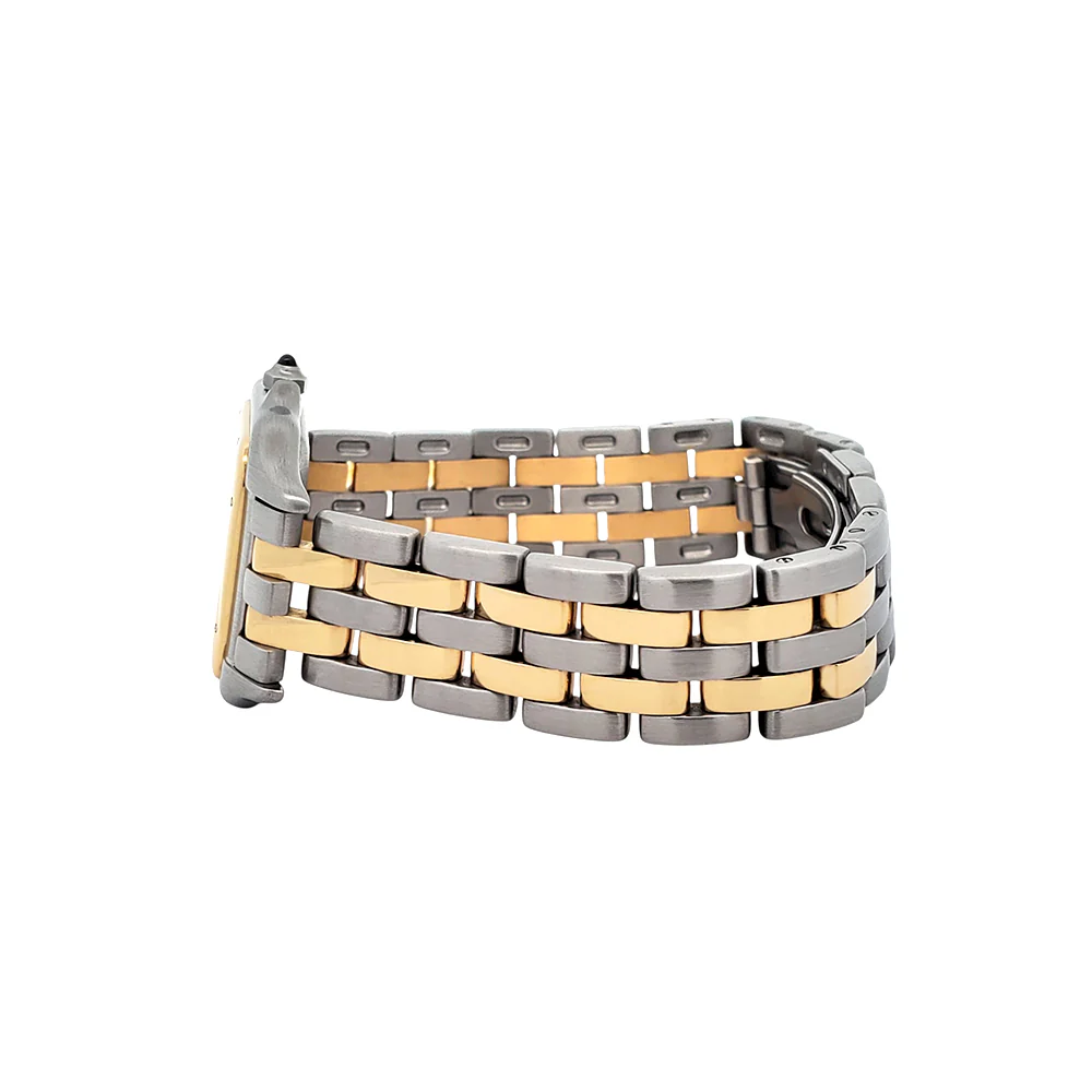 Cartier Panthère Date 26mm Roman Dial Yellow Gold/Steel Quartz Lady Watch 1100 W25028B8 - Image 5