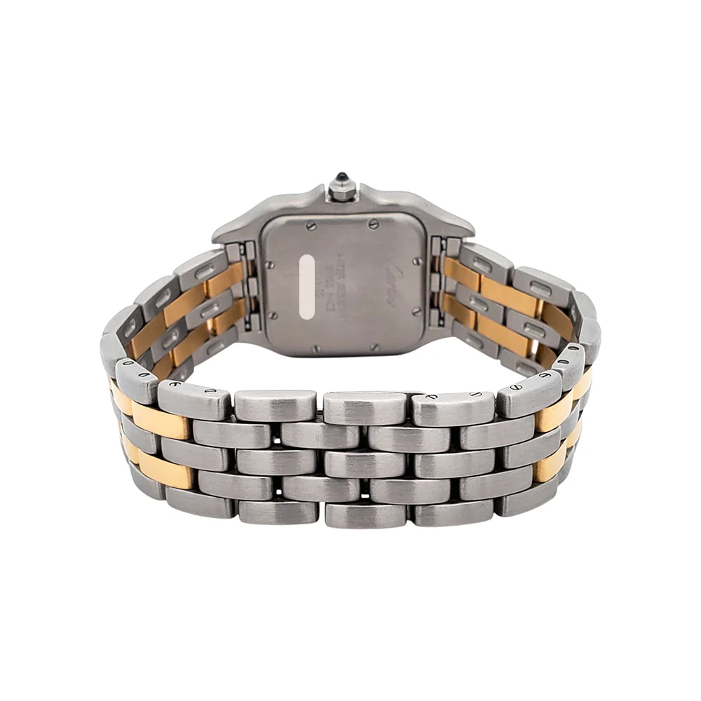 Cartier Panthère Date 26mm Roman Dial Yellow Gold/Steel Quartz Lady Watch 1100 W25028B8 - Image 6
