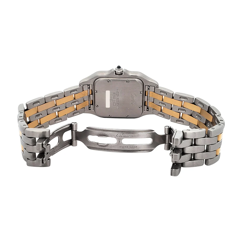 Cartier Panthère Date 26mm Roman Dial Yellow Gold/Steel Quartz Lady Watch 1100 W25028B8 - Image 7