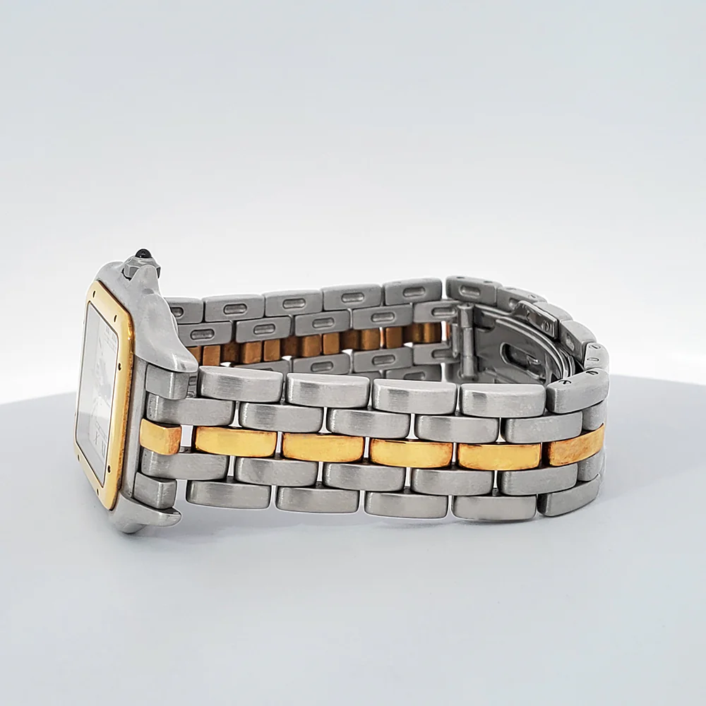 Cartier Panthère Date 26mm Roman Dial Yellow Gold/Steel Quartz Lady Watch 183949 W25028B6 - Image 4