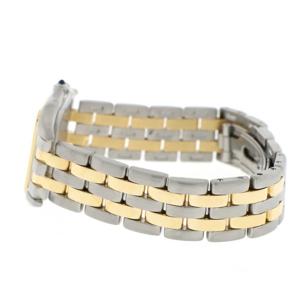 Cartier Panthére Midsize Date 2-Tone 18K Yellow Gold & Stainless Steel 26MM Ladies Watch 187949 - Image 5