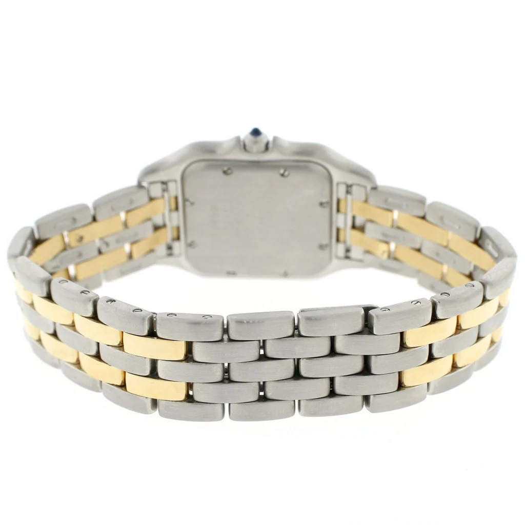 Cartier Panthére Midsize Date 2-Tone 18K Yellow Gold & Stainless Steel 26MM Ladies Watch 187949 - Image 6