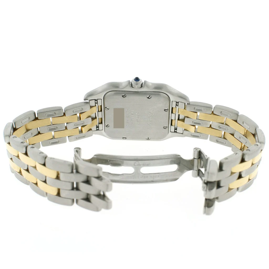 Cartier Panthére Midsize Date 2-Tone 18K Yellow Gold & Stainless Steel 26MM Ladies Watch 187949 - Image 7