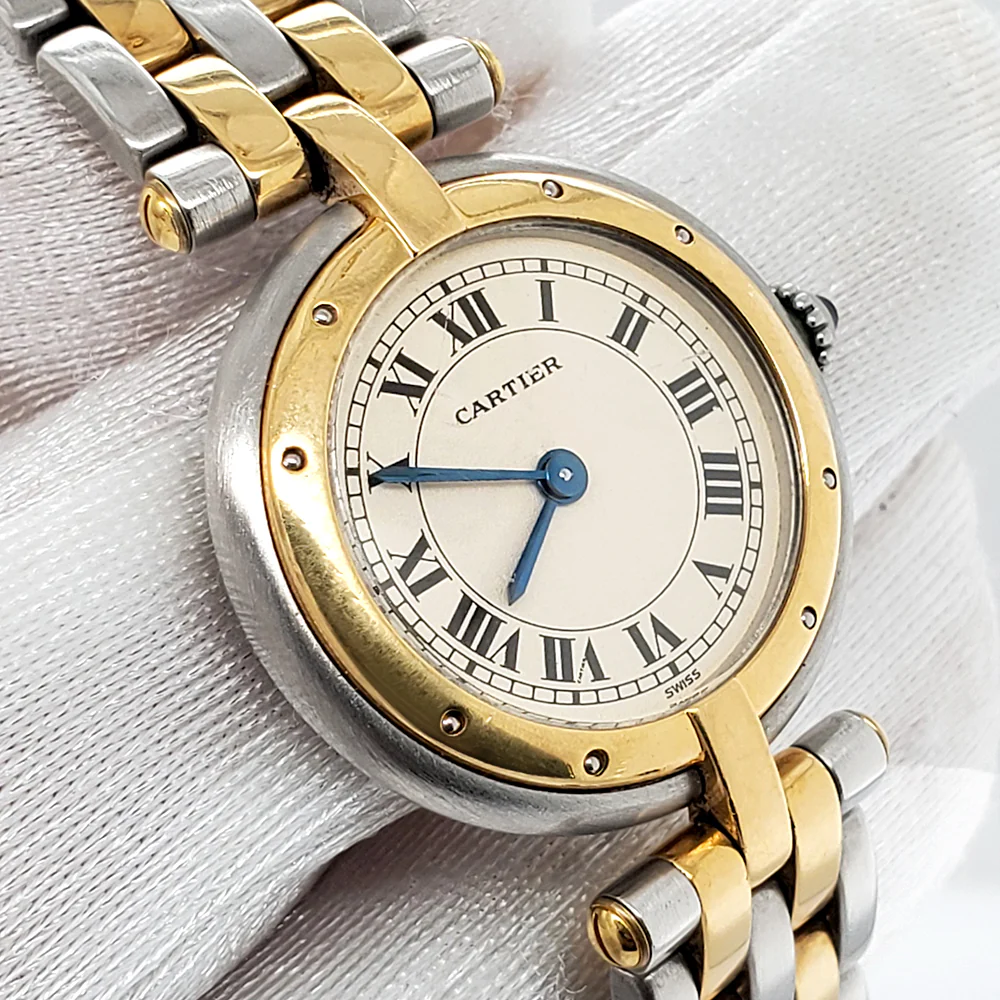 Cartier Panthere Vendome 23mm 1057920 Gold/Steel Cream Dial Ladies Quartz Watch - Image 2