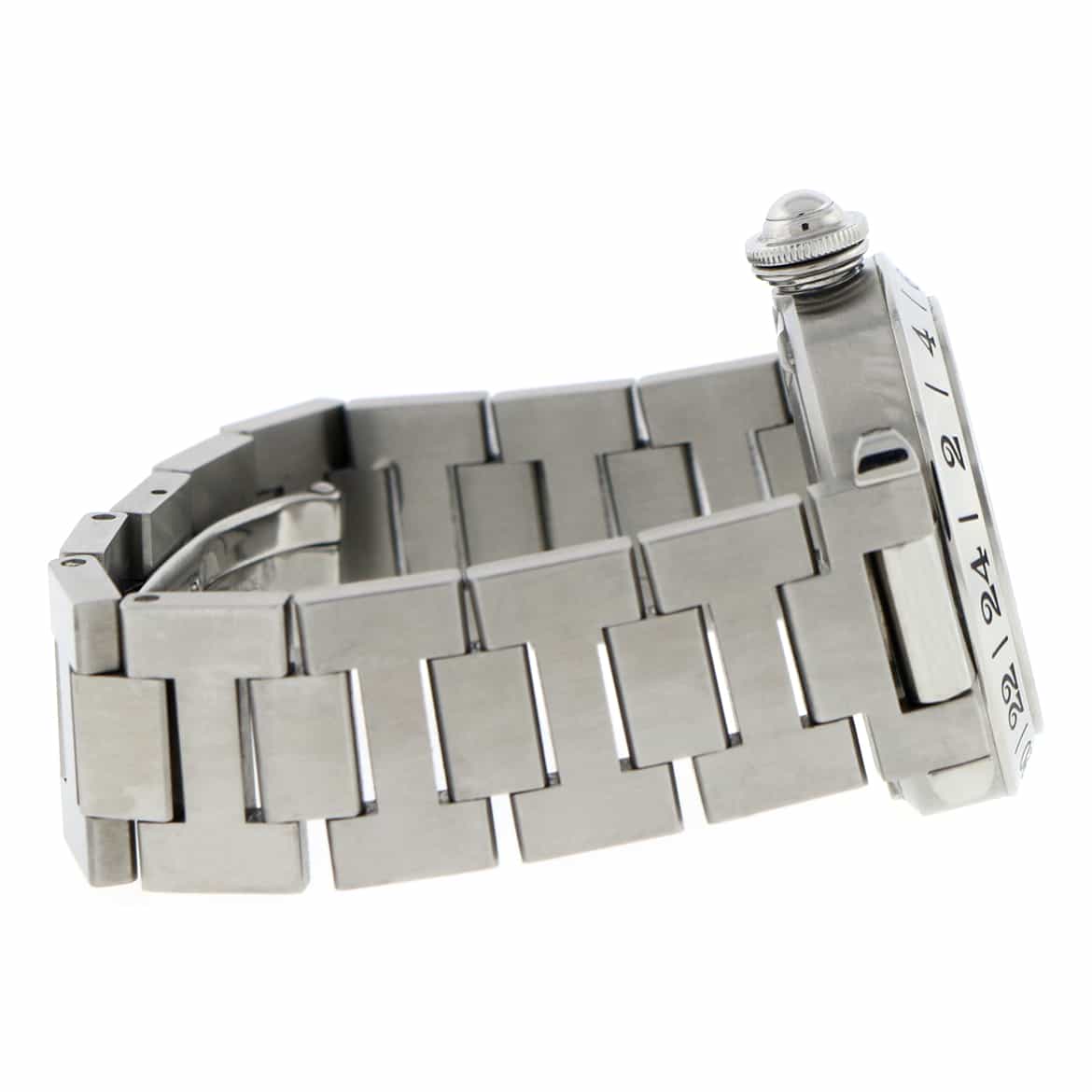 Cartier Pasha C Meridian GMT Big Date 35MM Automatic Stainless Steel Watch W31078M7 - Image 9