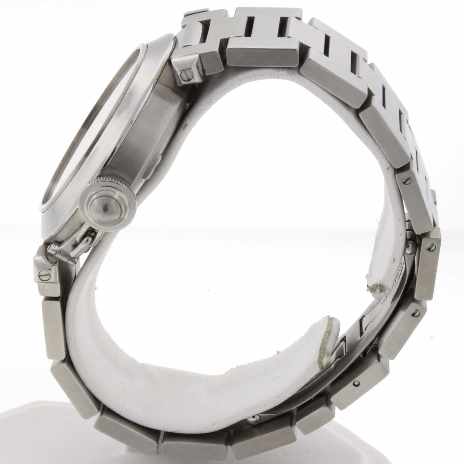 Cartier Pasha C Midsize Salmon Grid Dial 35MM Automatic Stainless Steel Watch W31023M7 - Image 7