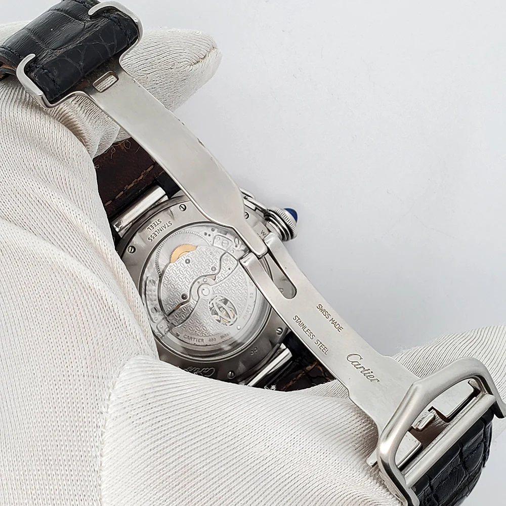 Cartier Pasha Power Reserve GMT Steel Watch W3103755 - Image 6