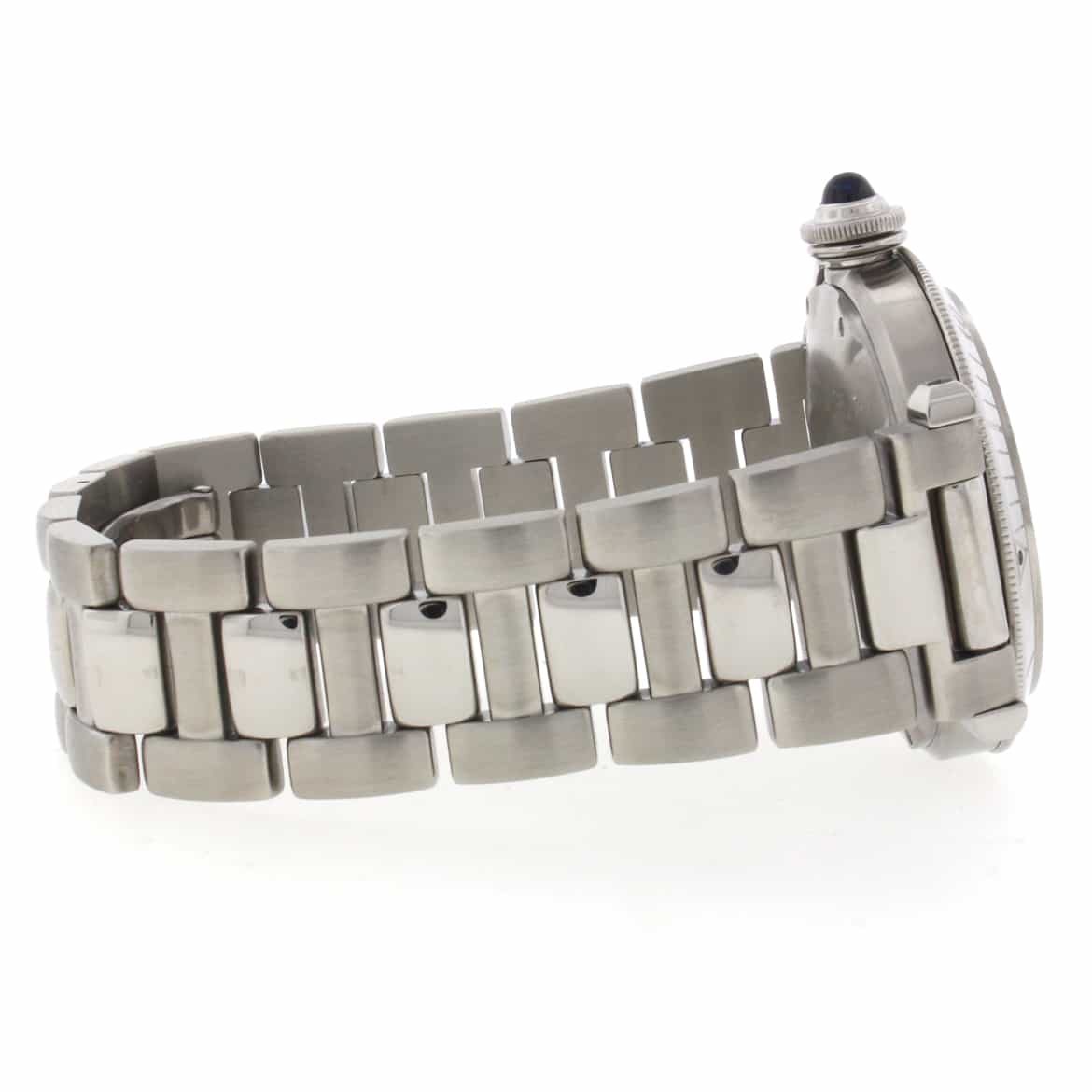Cartier Pasha Silver Dial 38MM Automatic Stainless Steel Mens Watch 1040 - Image 9