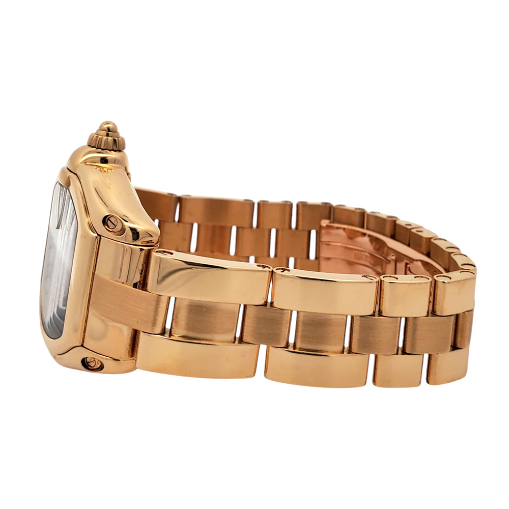 Cartier Roadster 18K Yellow Gold 30mm Ladies Watch W62018V1 Box Booklet - Image 5