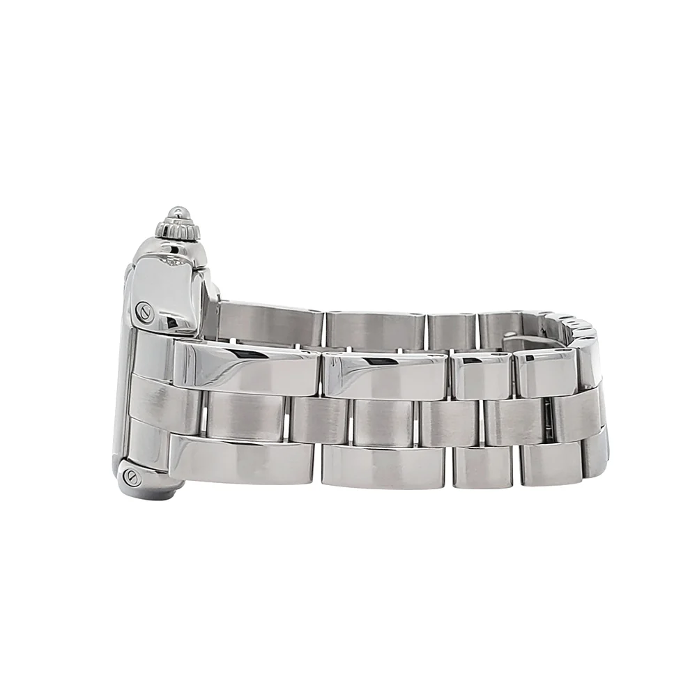 Cartier Roadster 30mm Roman Dial Steel Ladies Watch W62016V3 2675 - Image 4