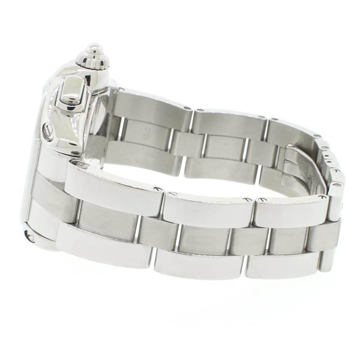 Cartier Roadster Chrono XL Factory Silver Roman Dial 43MM Automatic Stainless Steel Mens Watch W62019X6 - Image 5
