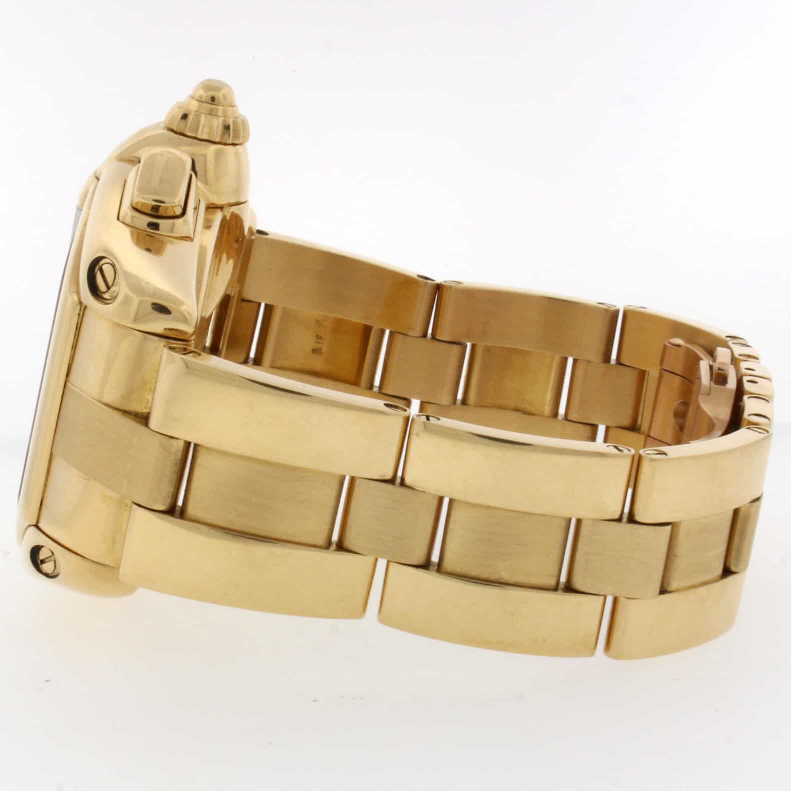 Cartier Roadster Chronograph 18K Yellow Gold Automatic Mens Watch W62021Y2 - Image 8