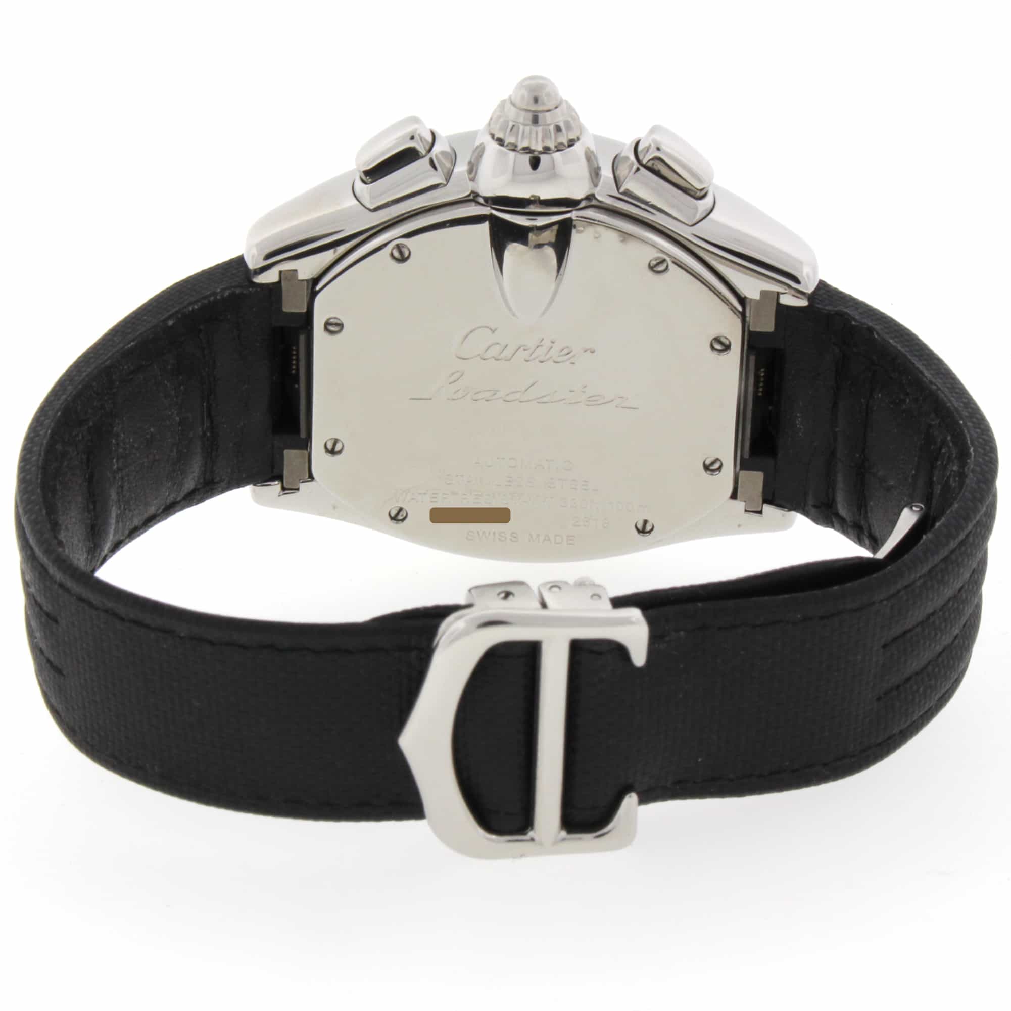 Cartier Roadster Chronograph XL Automatic Stainless Steel Mens Watch W62019X6 - Image 8