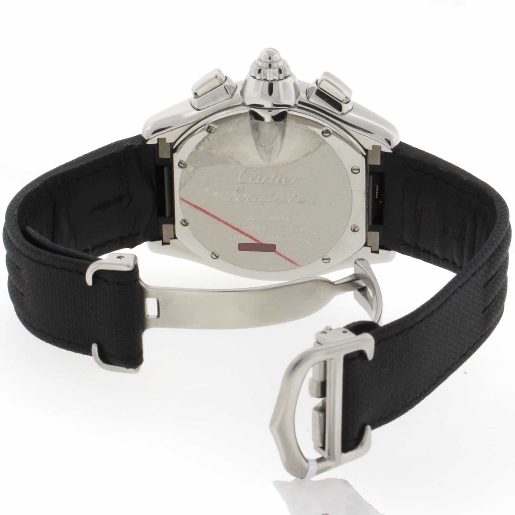 Cartier Roadster Chronograph XL Automatic Stainless Steel Mens Watch W62019X6 - Image 8