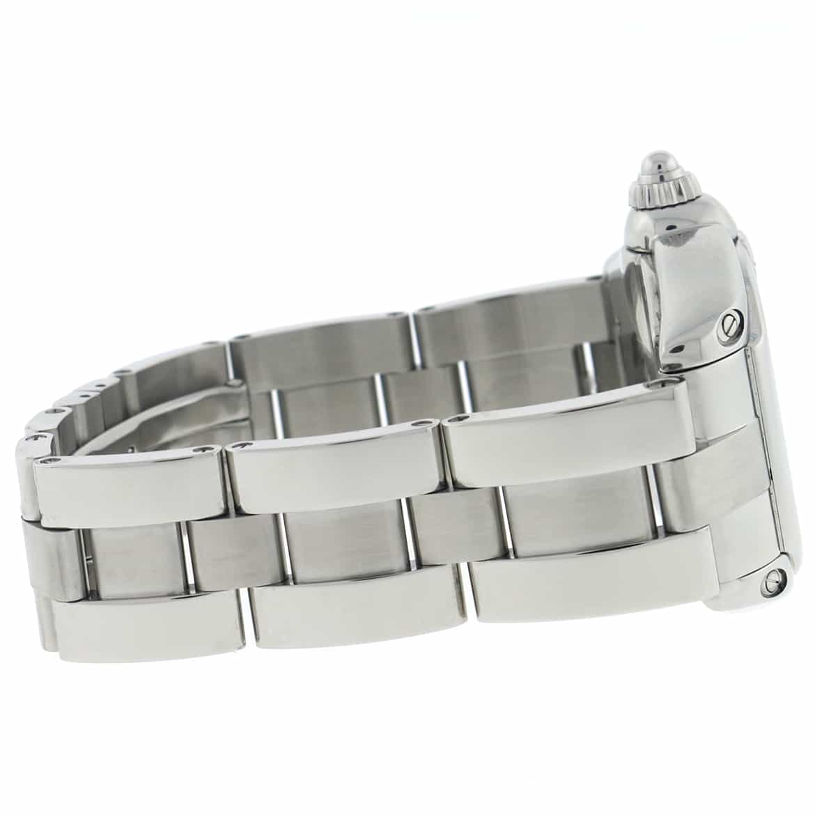 Cartier Roadster Large Silver Roman Dial Automatic Stainless Steel Mens Watch W62025V3 - Image 8