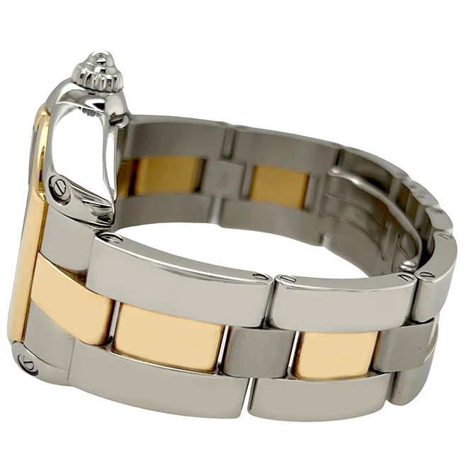 Cartier Roadster Silver Roman Dial 2-tone Watch W62031Y4 2510 - Image 3