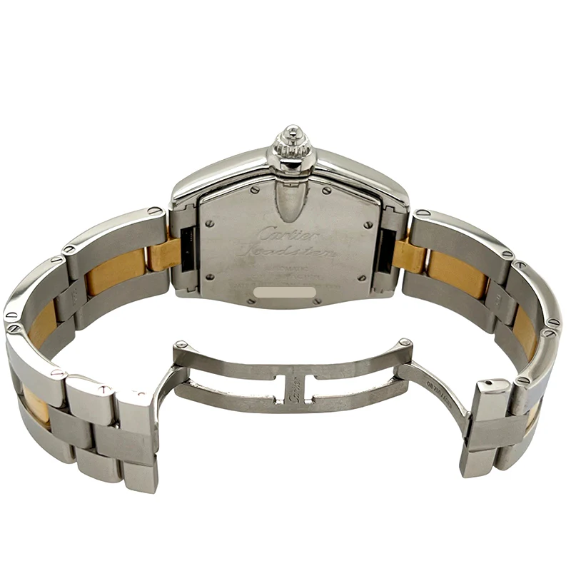 Cartier Roadster Silver Roman Dial 2-tone Watch W62031Y4 2510 - Image 5