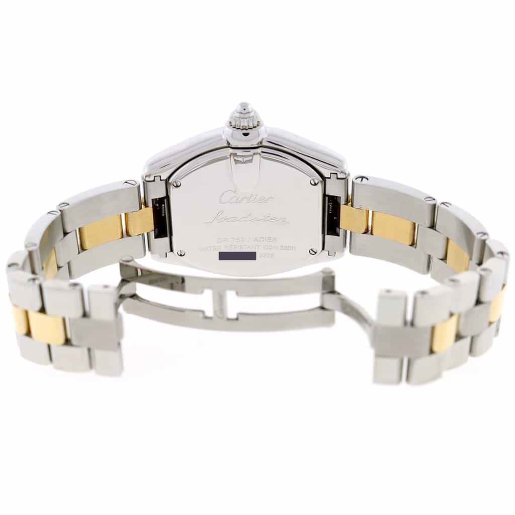 Cartier Roadster Large Silver Roman Dial Automatic Watch W62026Y4 Box Papers - Image 7