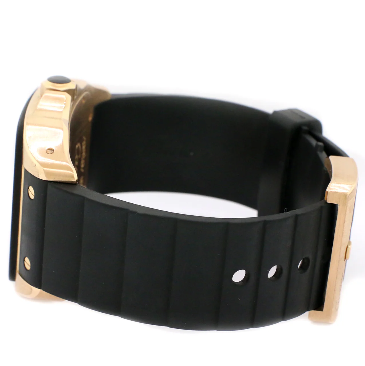 Cartier Santos 100 XL Rose Gold 38mm Watch/Black Roman Dial /Box/Booklet - Image 4