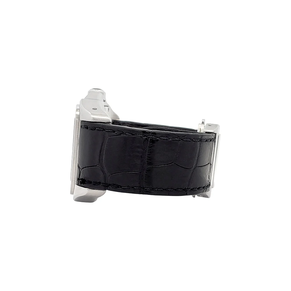 Cartier Santos 100 XL White Roman Steel 38mm Watch W20073X8 2656 - Image 4