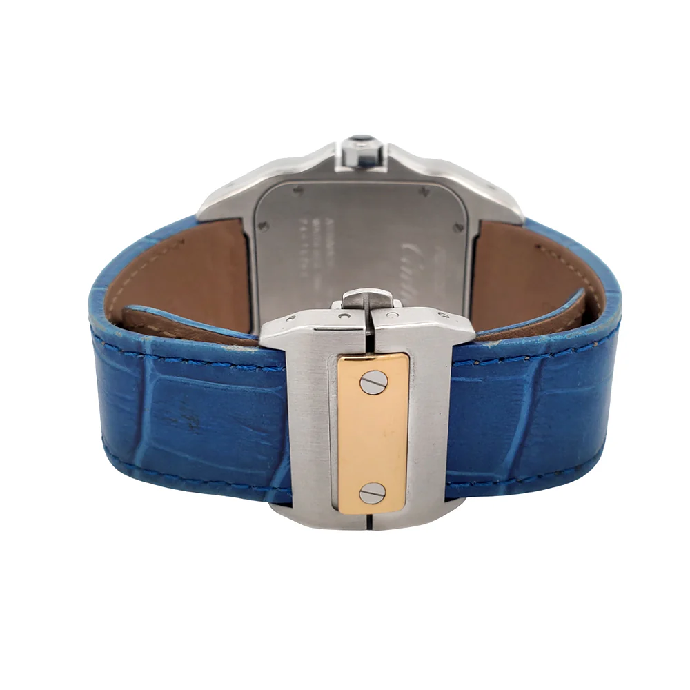 Cartier Santos 100XL 38mm 2-tone Yellow Gold/Steel Silver White Dial Watch 2656 W20072X7 - Image 5