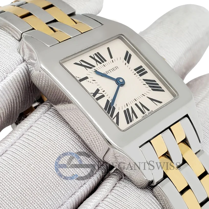 Cartier Santos Demoiselle 26mm Gold/Steel Ladies Watch W25067Z6 2701 - Image 2