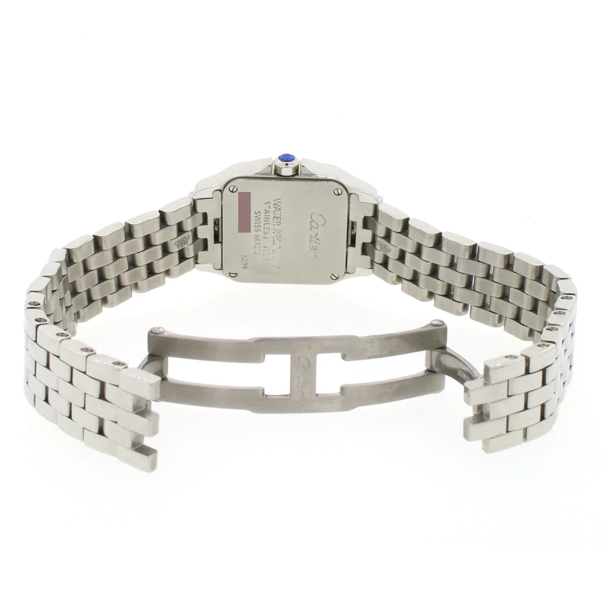 Cartier Santos Demoiselle Quartz 21MM Silver Roman Dial Stainless Steel Ladies Watch W25064Z5 2689 Box Papers - Image 4