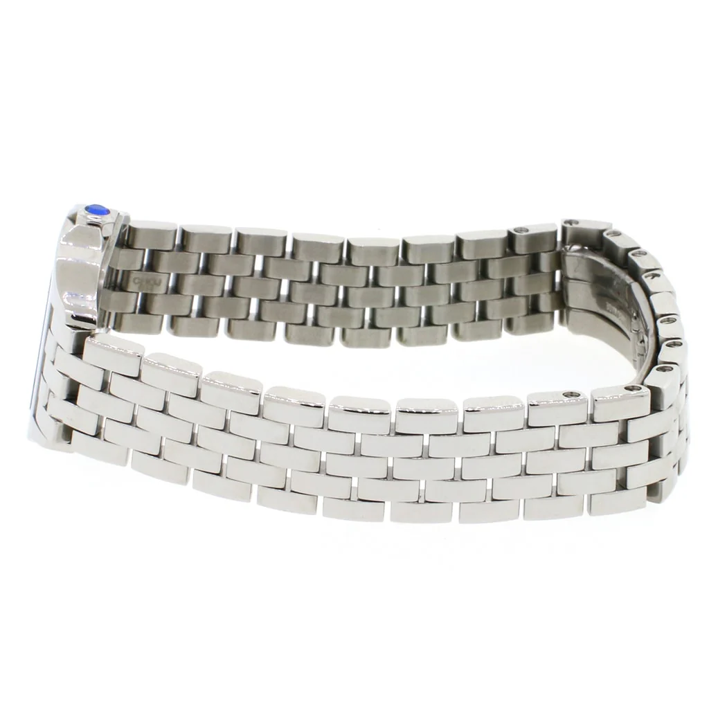 Cartier Santos Demoiselle Small 21MM Silver Roman Dial Stainless Steel Ladies Watch W25064Z5 - Image 3