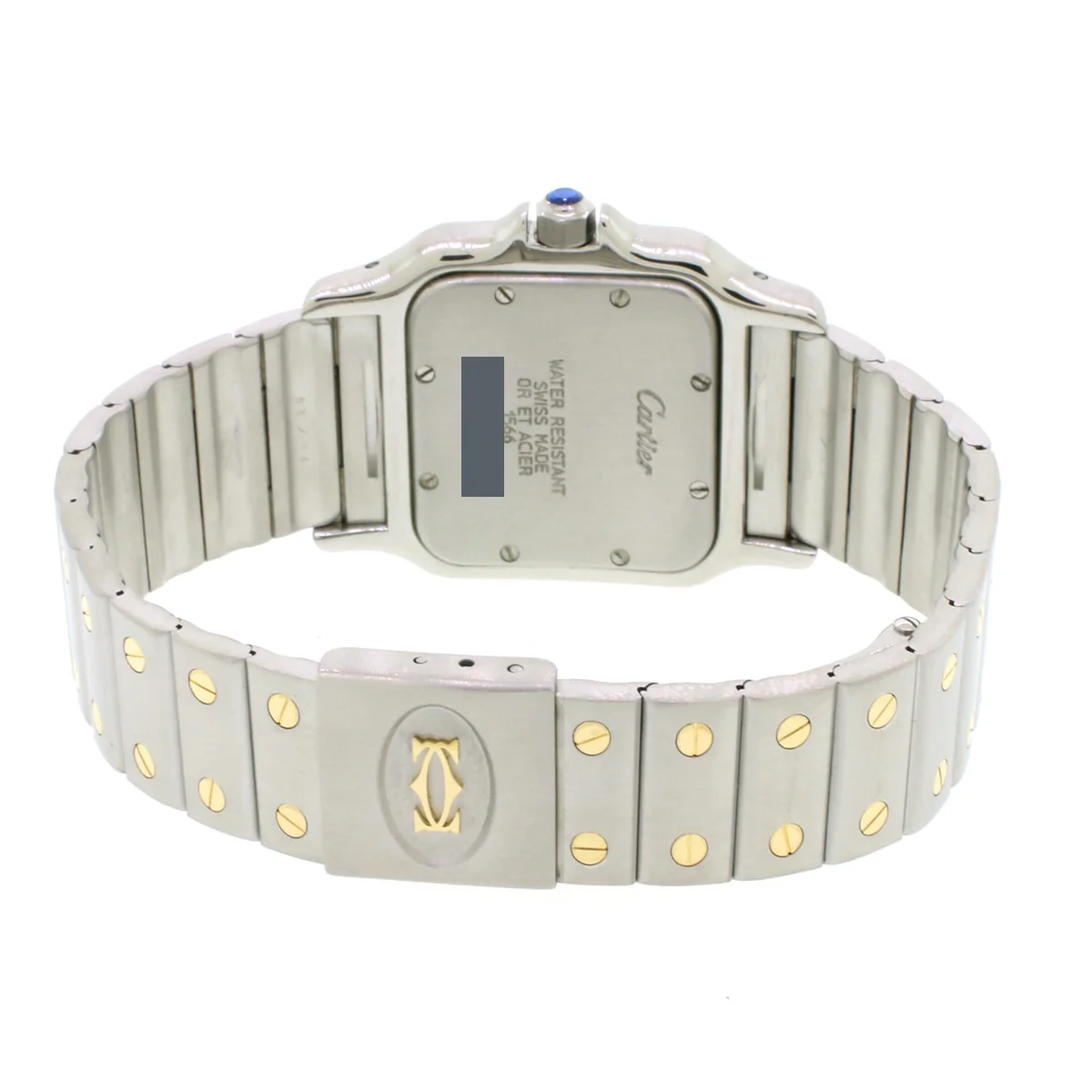 Cartier Santos GalbÃ©e 29mm 1566 2-tone 18K Yellow Gold/Stainless Quartz watch Box Papers - Image 6