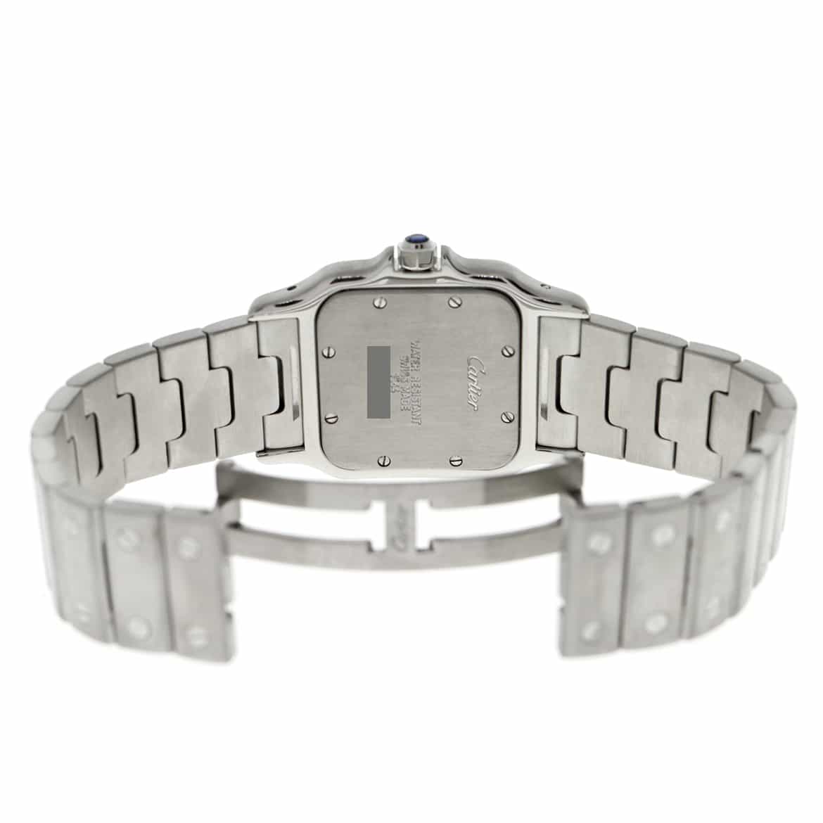 Cartier Santos Galbee Large 29MM Silver Roman Dial Stainless Steel Watch W20060D6 - Image 7