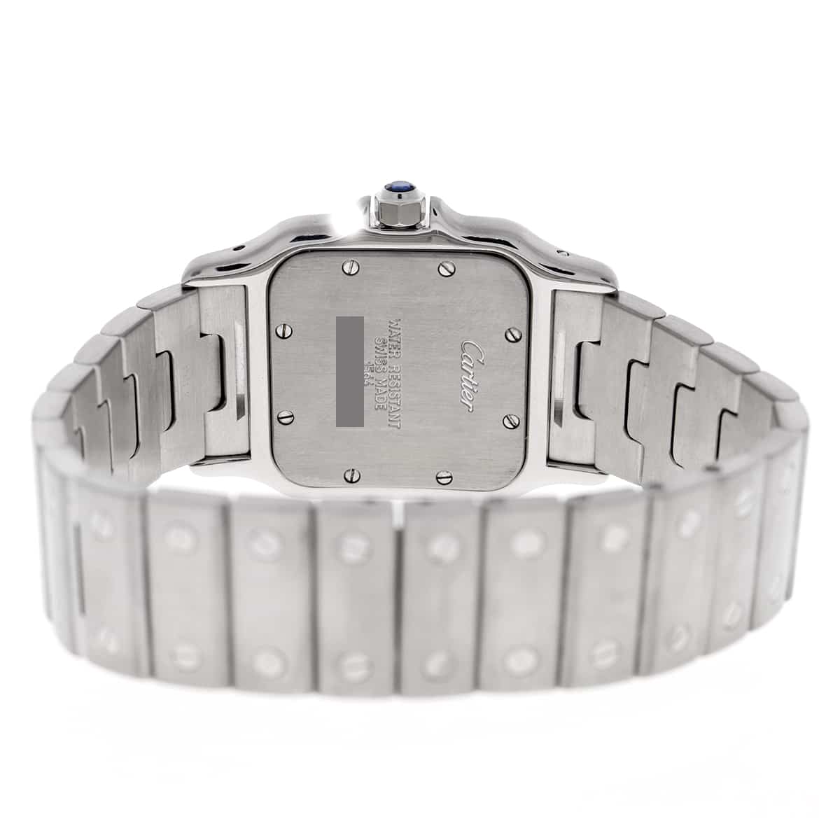 Cartier Santos Galbee Large 29MM Silver Roman Dial Stainless Steel Watch W20060D6 - Image 8