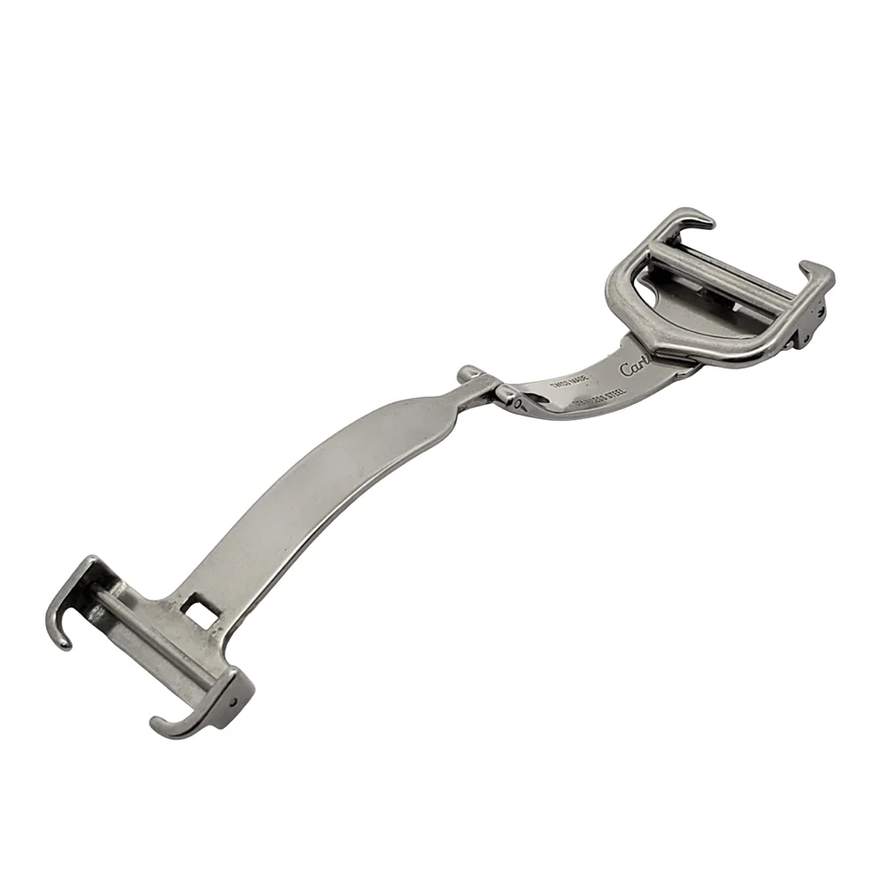 Cartier Santos Large 18mm Steel Deployment Buckle - Image 4