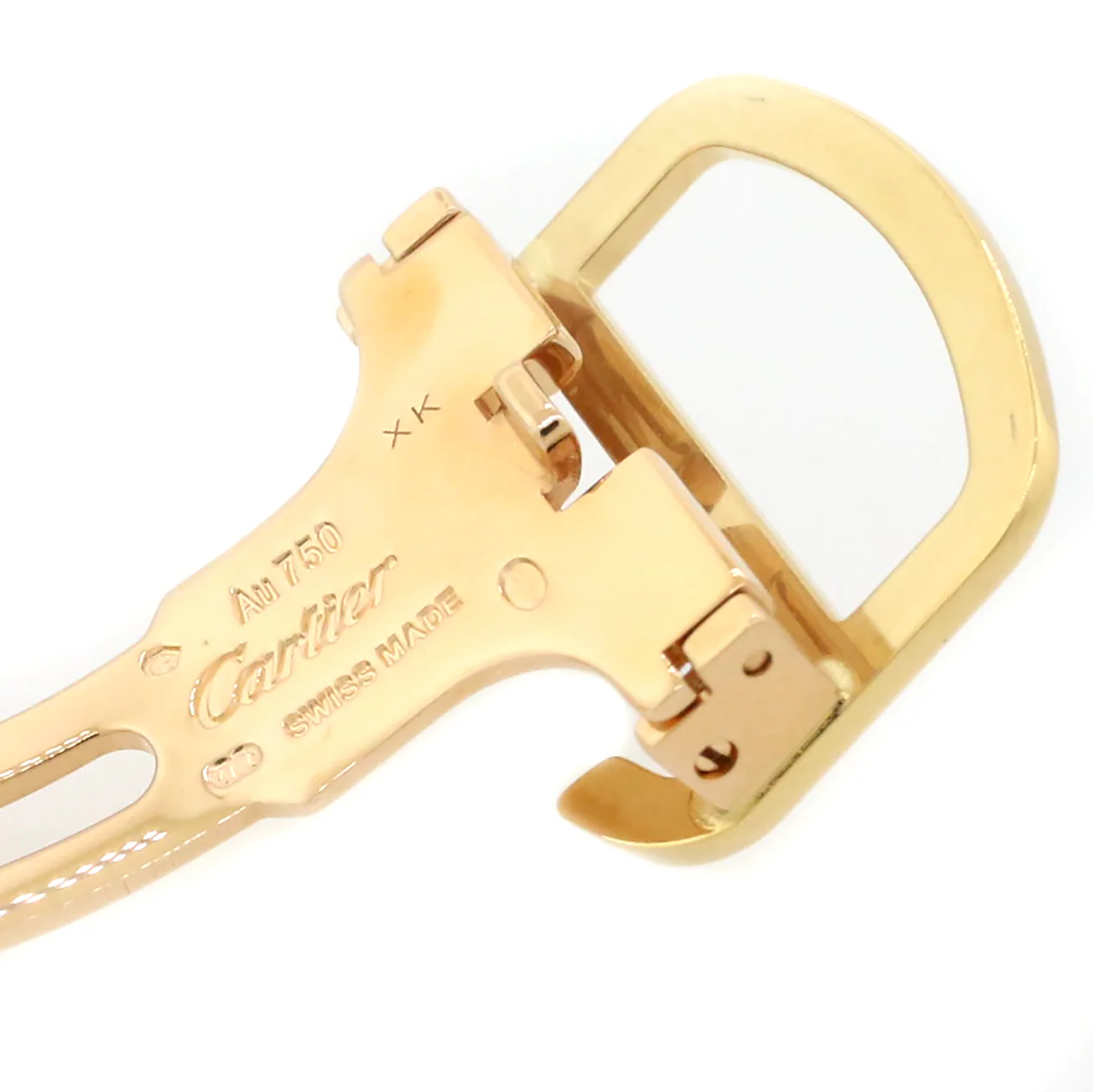 Cartier Santos Large Rose Gold Deployment Buckle 18MM - Image 4