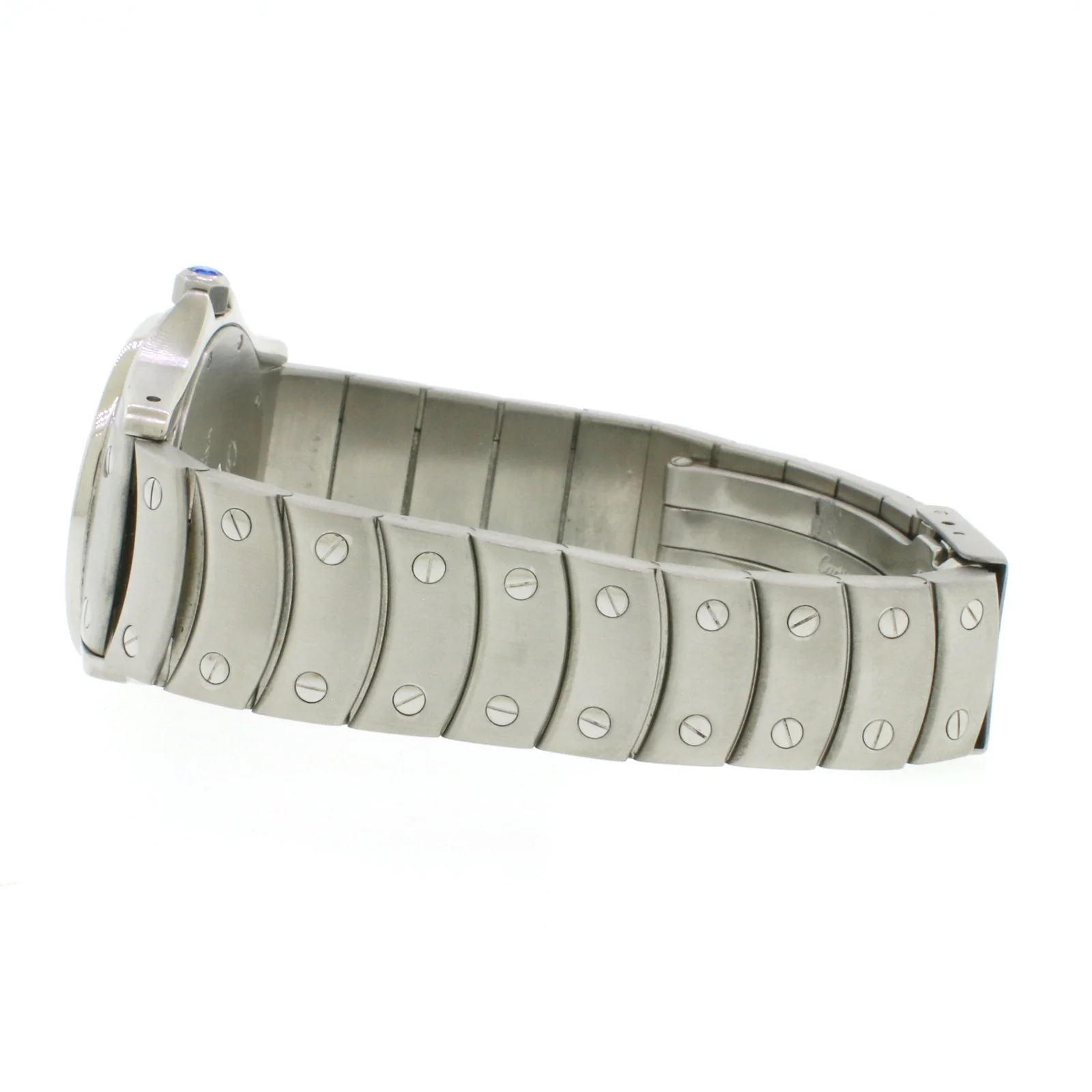 Cartier Santos Ronde Steel 30mm Ladies Watch W20027K1 - Image 4