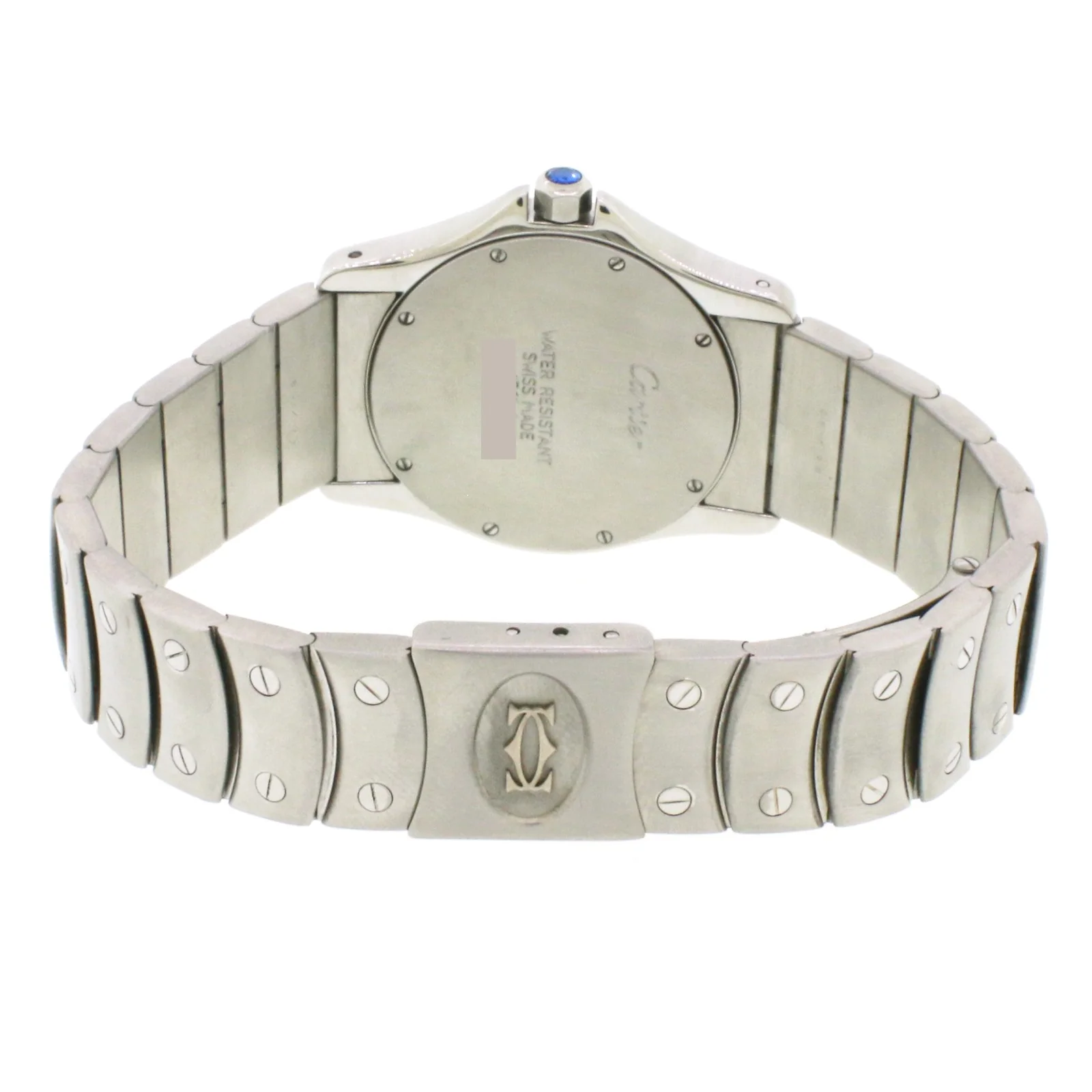 Cartier Santos Ronde Steel 30mm Ladies Watch W20027K1 - Image 5