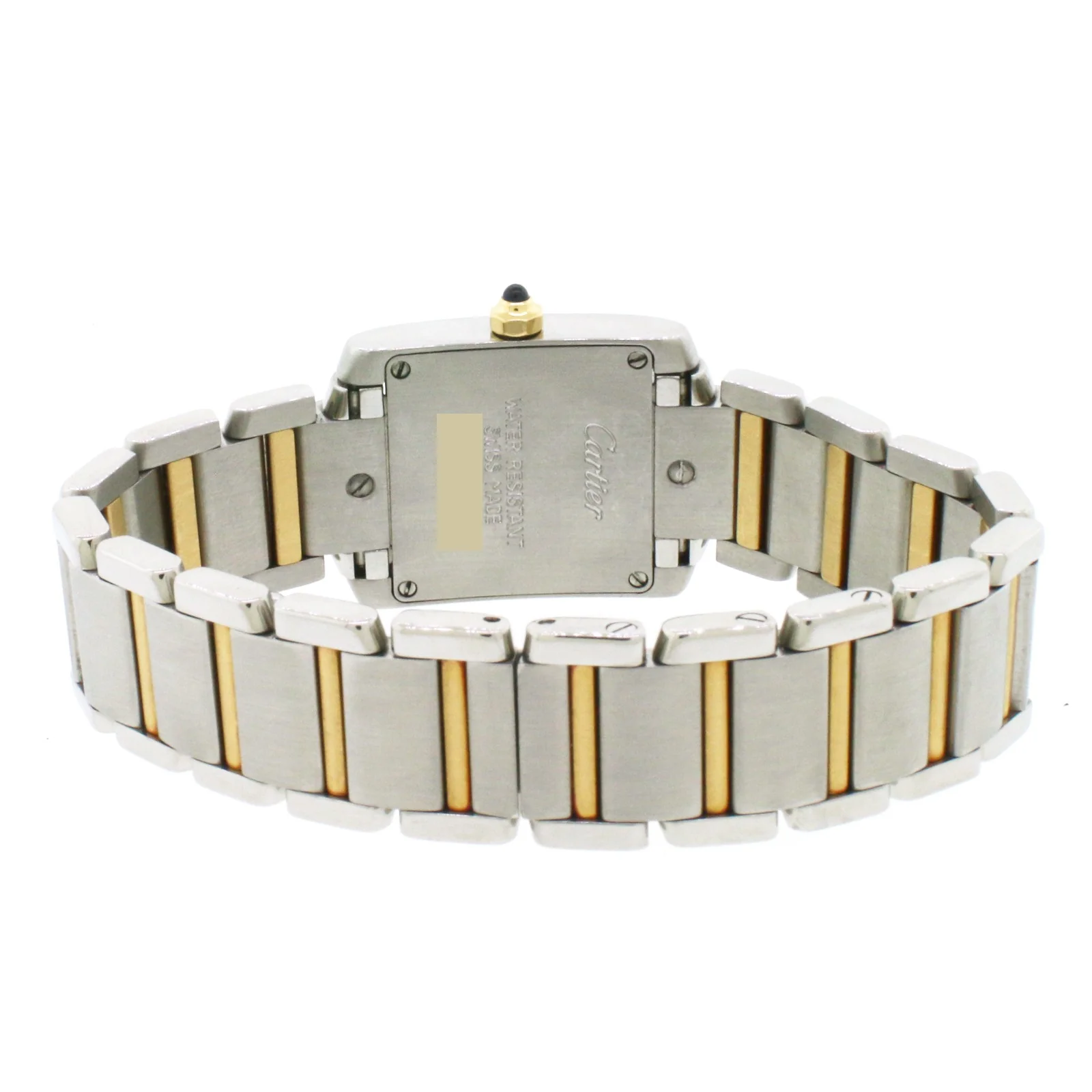 Cartier Tank Francaise 20mm Yellow Gold/Steel Ladies Watch 2384 W51007Q4 - Image 4