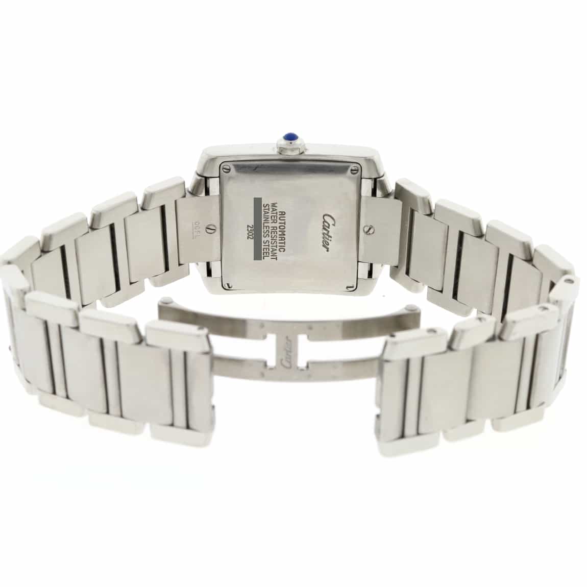 Cartier Tank Francaise Large Stainless Steel 28MM Womens Watch W51002Q3 - Image 7
