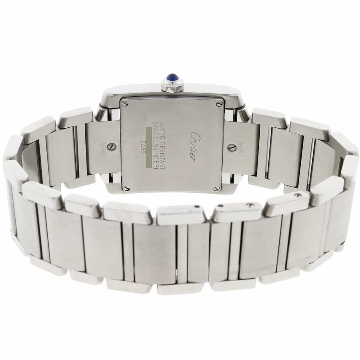 Cartier Tank Francaise Small Stainless Steel 25MM Womens Watch W51008Q3 - Image 8